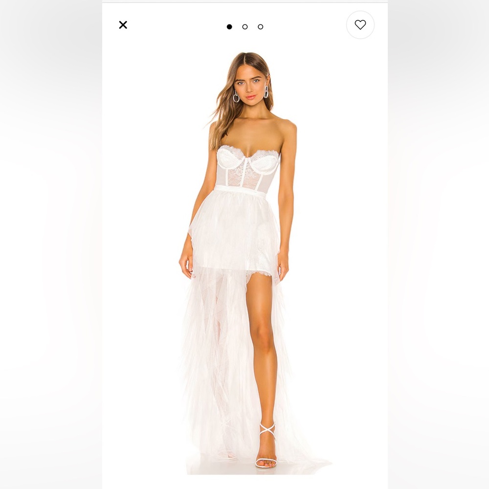 For Love And Lemons White Lace Dress